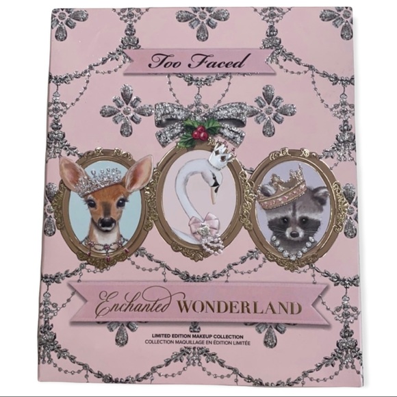 TOO FACED 3 Makeup Pallets Enchanted Wonderland Gift Set Better Than Sex Mascara - Picture 8 of 15